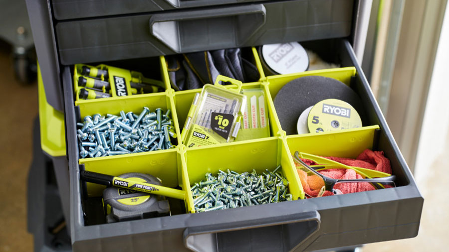 Diviseurs de boîte à outils à 3 tiroirs STM310 Link Ryobi Diviseurs de boîte à outils à 3 tiroirs STM310 Link Ryobi